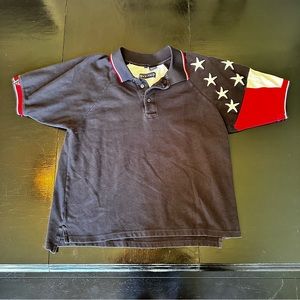 Vintage Retro Rockpoint XL Short Blue Red Patriotic Stars Republican Texas